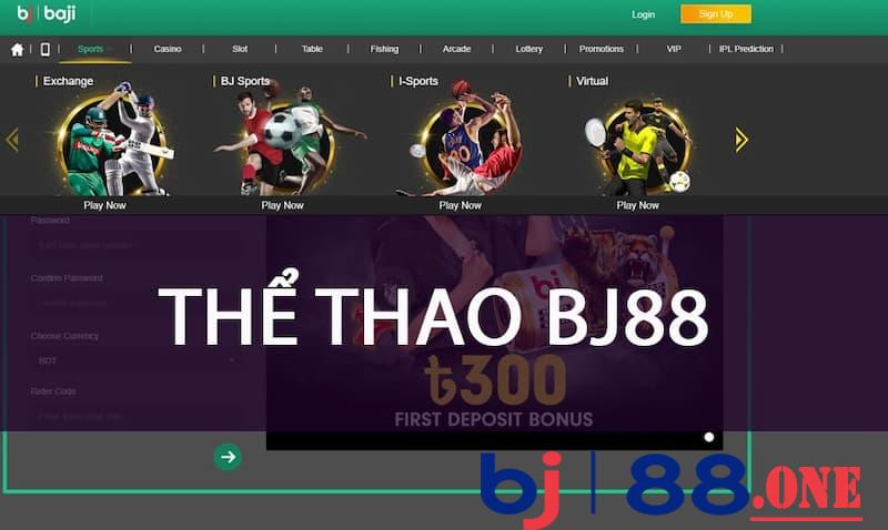 Thể thao nhà cái Bj88