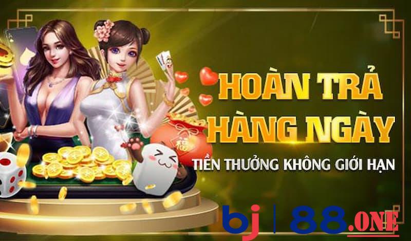 Hỗ trợ hoàn trả tiền thua cược tới 6.88%